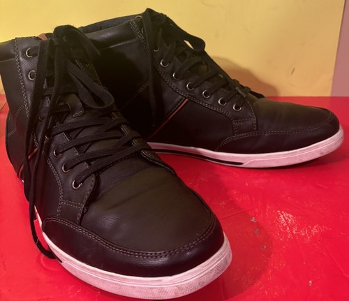 Scarpe Aldo uomo alte bianche e nere taglia 9 - Foto 3 di 5