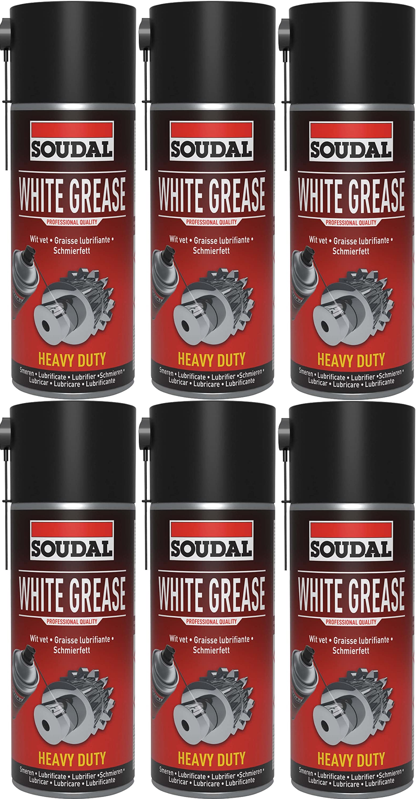 Soudal Grease Spray White 400 ml - Image 3