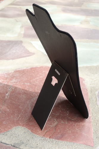 Menge 3 Schwarz Samt Halskette Display Ständer - 14"x9" Gepolsterte Staffelei Halter - Bild 2 von 11