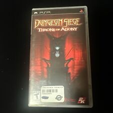 Dungeon Siege: Throne of Agony (Sony PSP, 2006) Tested & Works Fast Shipping