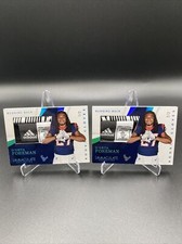 2017 Immaculate D’Onta Foreman Rookie Gloves Adidas Logo 1/2 & 2/2 Player Worn