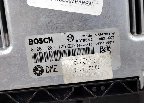 BMW 1 E87 UE16 N45 ENGINE CONTROL MODULE ECM ECU 0261S04116 DME 7581609 ME17.2.1 - Picture 14 of 19