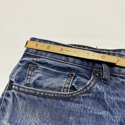 Railcar Fine Goods Redline Selvedge Washed Rinse Denim Jeans Straight Leg 36 34 - Picture 13 of 17