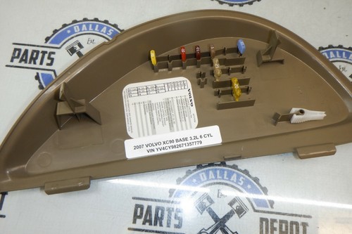 2007 VOLVO XC90 3.2L 6CYL LEFT FRONT DASH END COVER TRIM OEM USED 30722571 - 第 2/7 張圖片