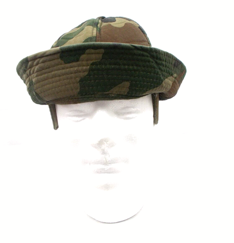 Headwear Insulated Hunting Bucket Hat Men's Medium Camo Pull Down Ear Warmers - Picture 10 of 11