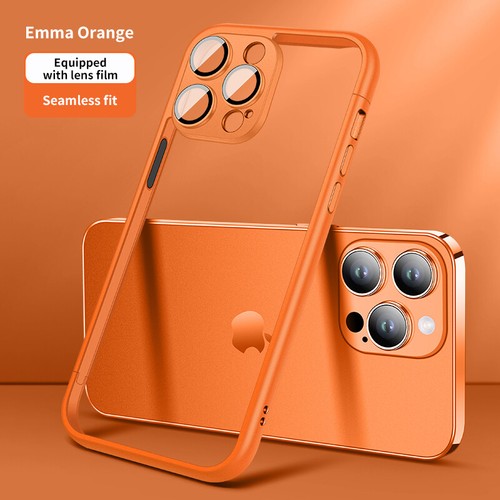Hard PC Bumper Edge Frame Shockproof Rugged Case For iPhone 15 Pro Max 14 13 12 - Picture 20 of 25