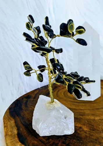 Crystal Tree. Obsidian Crystal Tree - Picture 15 of 23