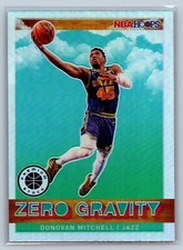 Donovan Mitchell 2019-20 Hoops Zero Gravity Holo Utah Jazz #8