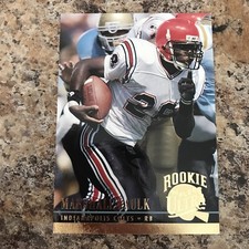 1994 Fleer Ultra - #133 Marshall Faulk (RC) rookie HOF