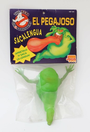 SALE - The Real Ghostbusters Slimer The Green Ghost Kenner Jocsa Arg 80´s MOC - Picture 2 of 3