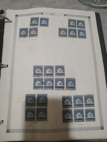 United States Panel Flag Stamps Generous Collection.1920s Forward.. Lots To See! - Picture 9 of 24