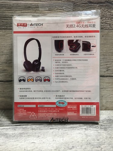 A4Tech HD Wireless Headset L11-04 - Picture 2 of 2
