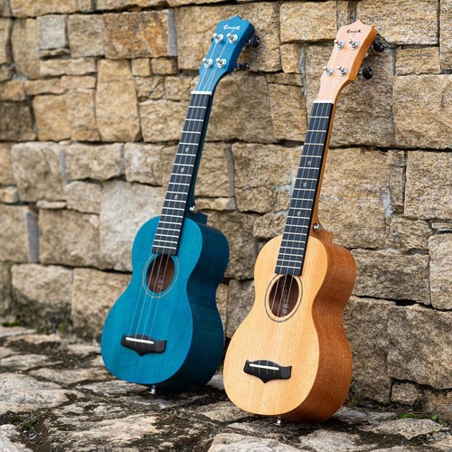 21" Soprano Ukulele Kit – Solid Mahogany with Case, Tuner, & Online Lessons - Picture 9 of 10