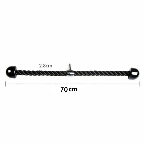 Cable Attachments Gym Accessories Lat Pull Push Press Down Tricep Stirrup Handle - Picture 19 of 19