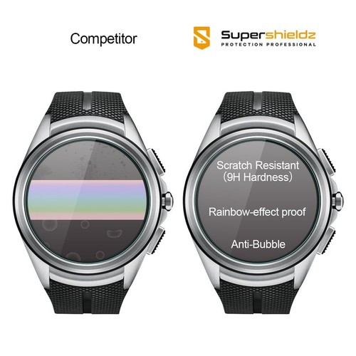 2 x protection d'écran en verre trempé pour montre Samsung Galaxy 4/5 (40 mm) - Photo 2 sur 5