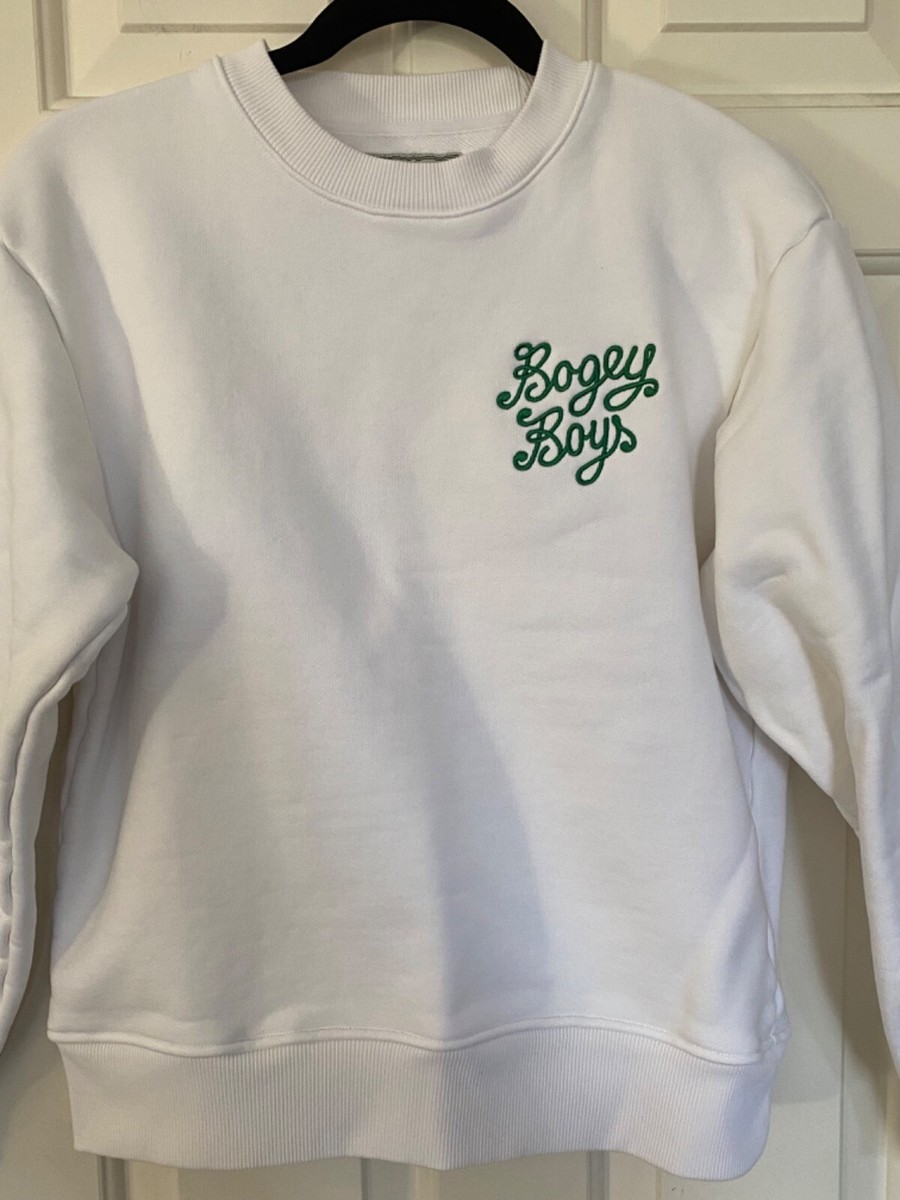 BOGEY BOYS BB SCRIPT CREWNECK L WHITE