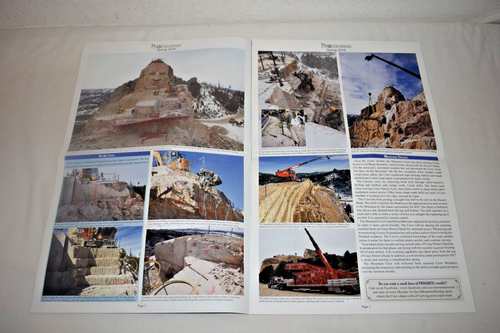 Crazy Horse Memorial Progress Magazine 2018 Lot of 3 Black Hills SD - Imagen 7 de 10