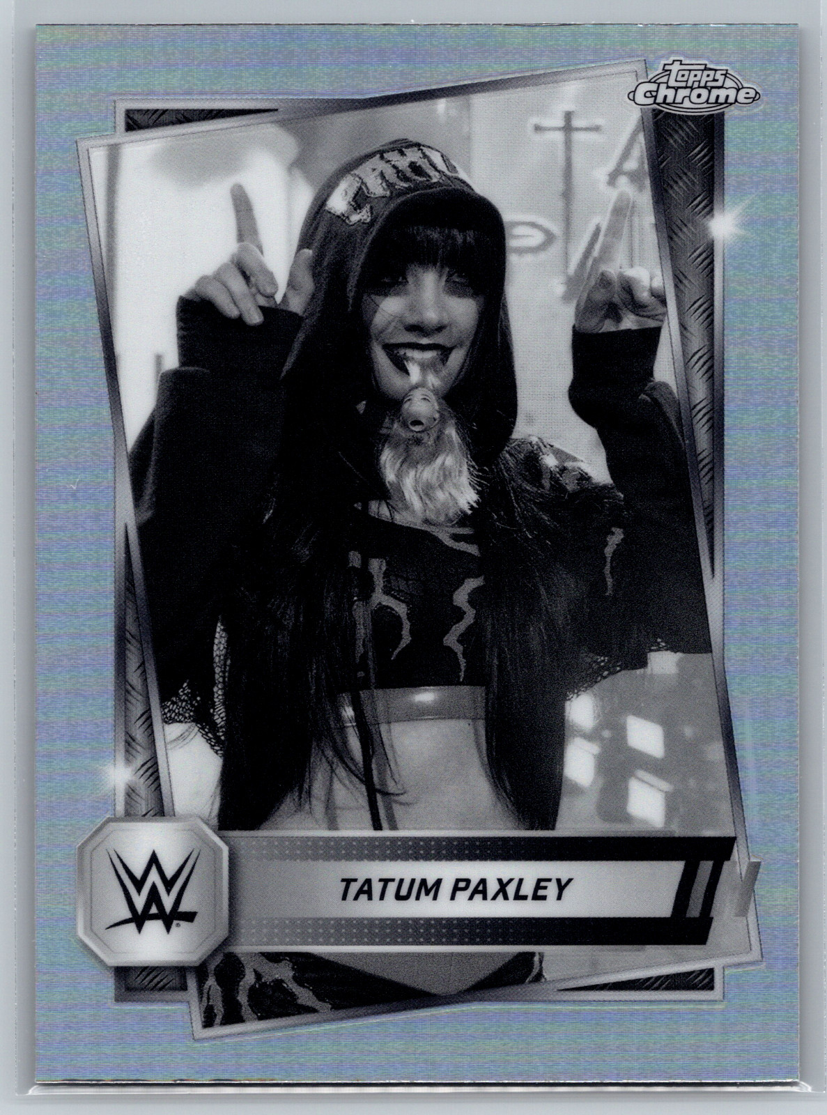 Tatum Paxley 2025 Topps Chrome WWE Sepia Refractor #105