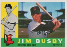 JIM BUSBY 1960 TOPPS BASEBALL #232