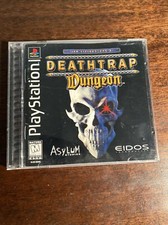 Ian Livingstone's Deathtrap Dungeon, Playstation, PS1 Black Label, Eidos