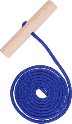 Schlittenleine mit Holzgriff 145cm Gesamtlänge Universal anbringbar 95074836