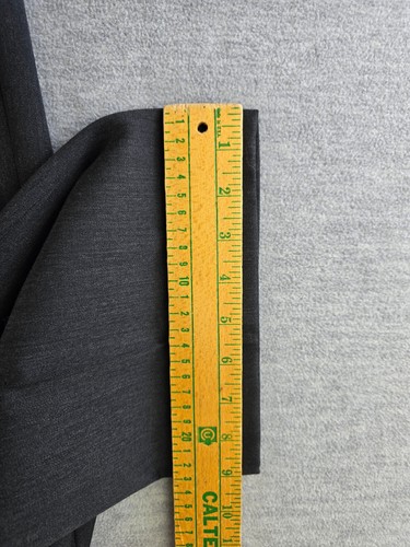 Pantalones plisados Brooks Brothers Madison 38x32 negros con puños - Imagen 10 de 11