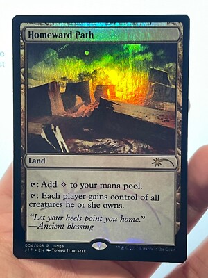 1X FOIL JUDGE Homeward Path NM MTG Magic J17 2017 Promo Commander Staple EDH