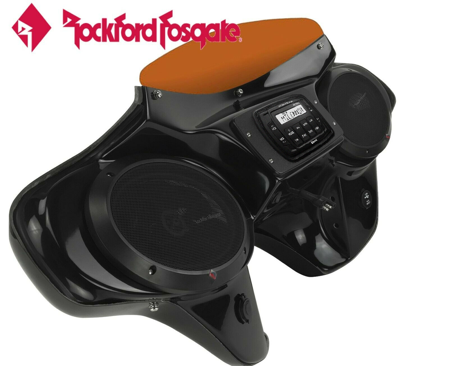 kawasaki vulcan fairing with stereo