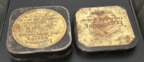 VINTAGE "ECONOMIQUE" COLUMBIA FARBBAND & CARBON SCHREIBMASCHINE FARBBANDDOSE - Bild 10 von 13