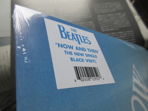 Beatles Now and Then EU Sealed 12" Vinyl Single Japan Assembled w Promo Paper - Picture 6 of 18