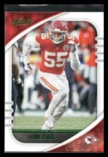 2020 Panini Absolute #100 Frank Clark GREEN Kansas City Chiefs
