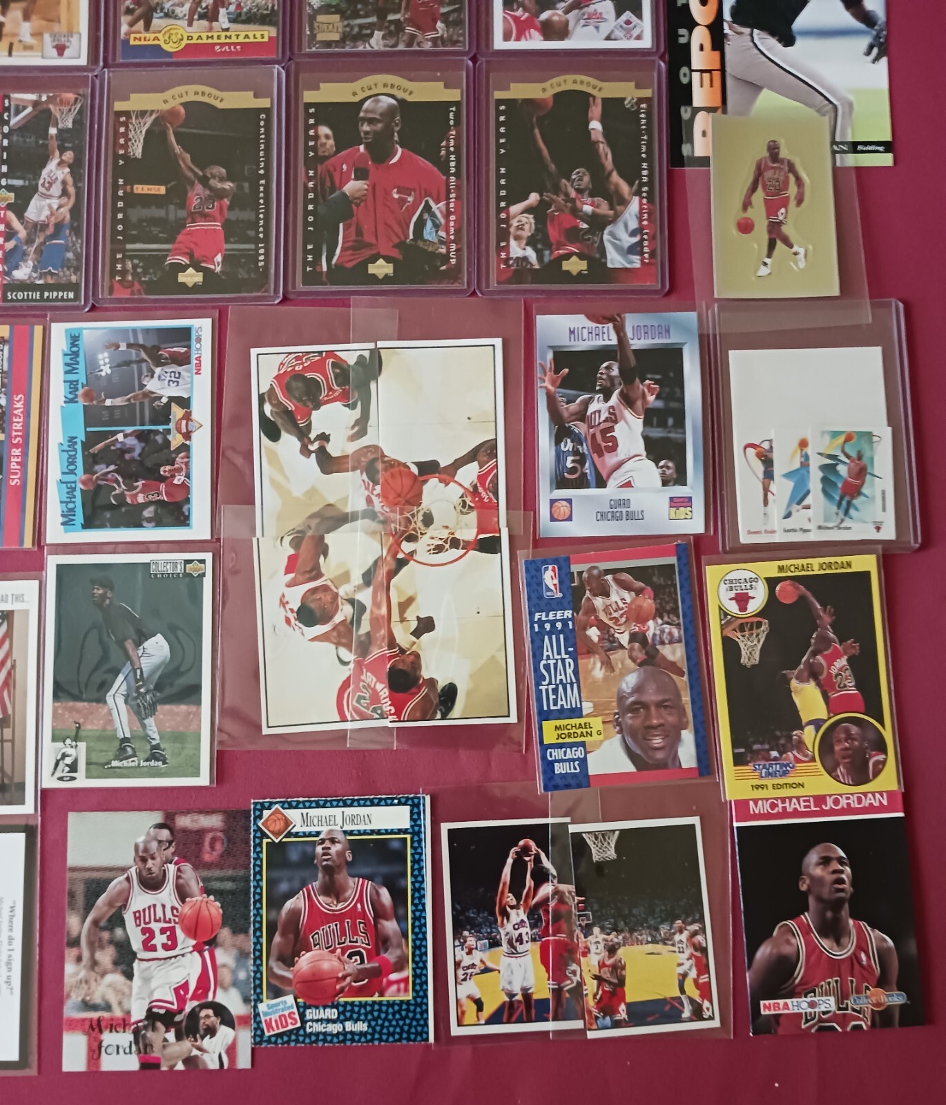 Michael Jordan Lot of 45 Cards - No duplicates - Chicago Bulls - Picture 5 of 6