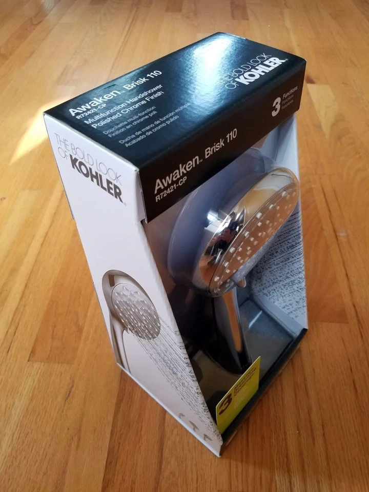 Ducha de mano multifunción Kohler R72421-CP Awaken Brisk 110 acabado cromado pulido Foto 2 de 4