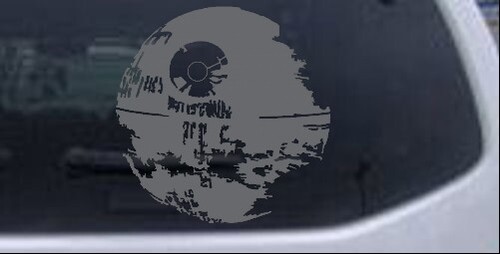 Calcomanía pegatina con ventana para computadora portátil para automóvil o camión de Star Wars Estrella de la Muerte - Imagen 7 de 32