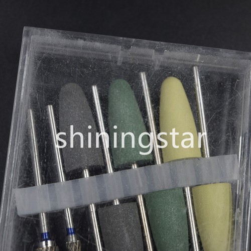 1 Box Dental Silicone Resin Base Acrylic Polishing Bur Dental Lab Diamond Polish - Picture 4 of 6