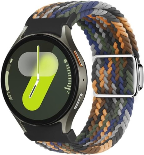 Correa de nailon elástica trenzada magnética de un clic para reloj Samsung Galaxy 7 FE 6 5 - Imagen 40 de 234
