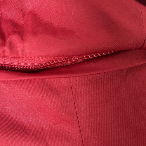Calvin Klein Women's Rain Jacket Red Hooded Size L - Picture 9 of 9