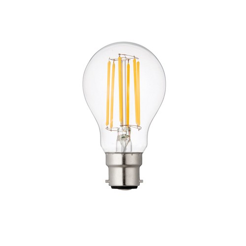 SAXBY 8W LED DIMMABLE E27 / B22 FILAMENT GLS CLEAR GLASS WARM WHITE 2700K 1100LM - Picture 4 of 8