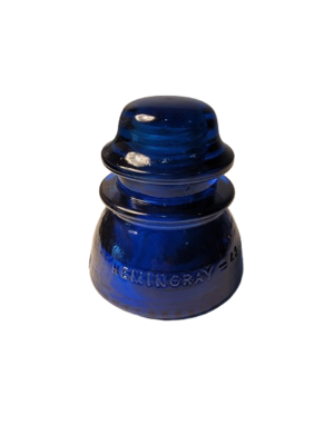 ぉーれんじ様 Hemingray 42 Insulator Colorized Authentic Antique Choose Your
