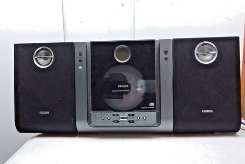 Philips Micro System MC235B Music FM/AM CD Player Wall Mountable - Black - Picture 1 of 9