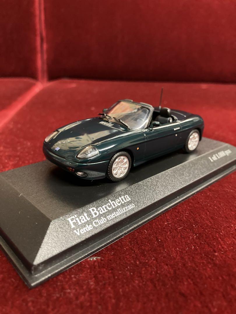ミニチャンプス　1/43 フィアット バルケッタ 緑　MINICHANPS ミニチャンプス 1/43 フィアット バルケッタ 緑 MINICHANPS