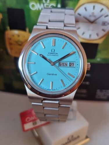 reloj omega geneve automatic 1022,omega geneve watch,tiffany,new old stock,n.o.s - Imagen 2 de 12