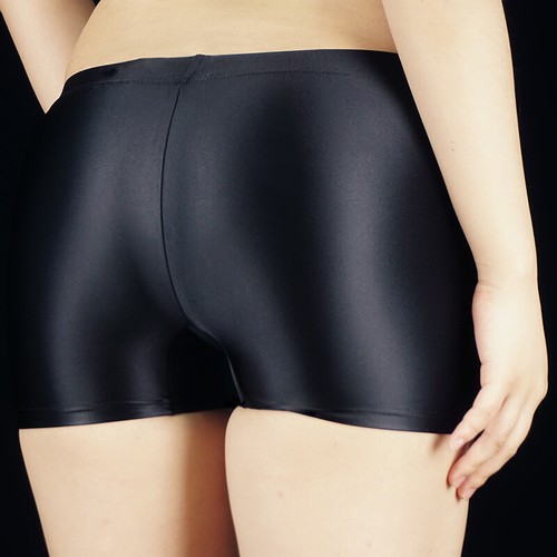 Bragas para mujer Brillantes Satén Calzoncillos Bragas Opaco Gimnasio Cintura Media Pantalones cortos - Imagen 10 de 33