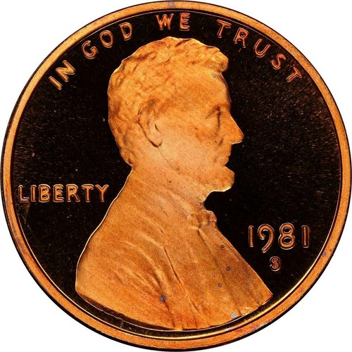 1981 S LINCOLN CENT PROOF 1C PF69 RD ULTRA CAMEO NGC Photo Vision® TYPE 1 3090 - Picture 2 of 5
