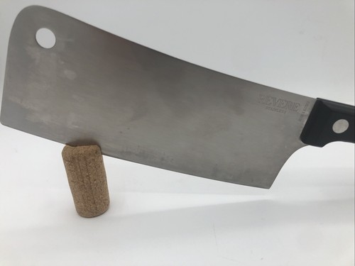 Revere Cutlery Stainless Steel 6.5" Cleaver Vintage 1993 Hong Kong Sheffield - Picture 5 of 10