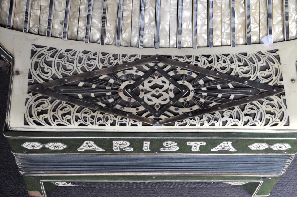 Instrument de Musique - Accordéon ARISTA - 19e - 20e - Photo 3/4