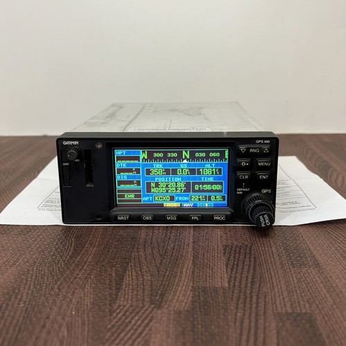 Garmin GPS 400 P/N 011-00504-00 NON-WAAS w/ New 8130