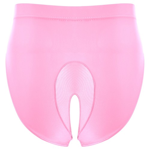 Women Underpants Solid Color Underwear Crotch Briefs Mesh Knickers Bottoms Sexy - Picture 81 of 103