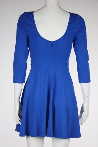 NEW Ark & Co Womens Dress Size S Blue Sheath Casual 3/4 Sleeve Above Knee - Picture 2 of 5