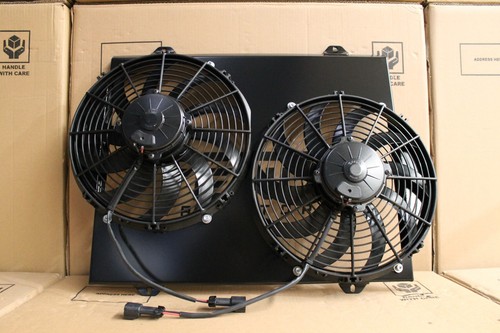 Holden VL Commodore RB30 FENIX Custom Shroud & Twin 12" Spal Fans - Picture 1 of 3